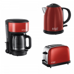 Russell Hobbs Fruehstuecksset Colours FlameRed