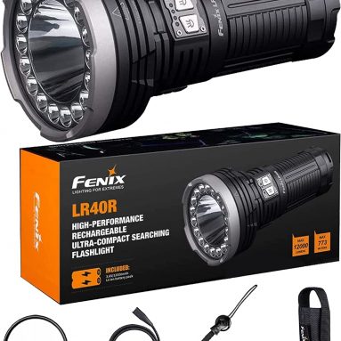Fenix, LR40R Taschenlampe Testbericht