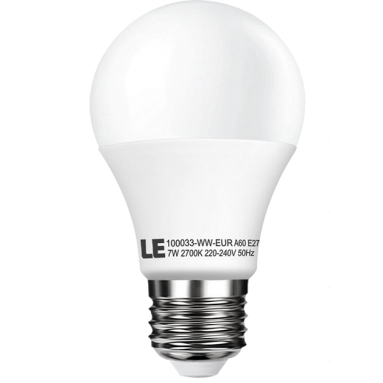 LE® 7W A60 E27 LED Lampe Testbericht